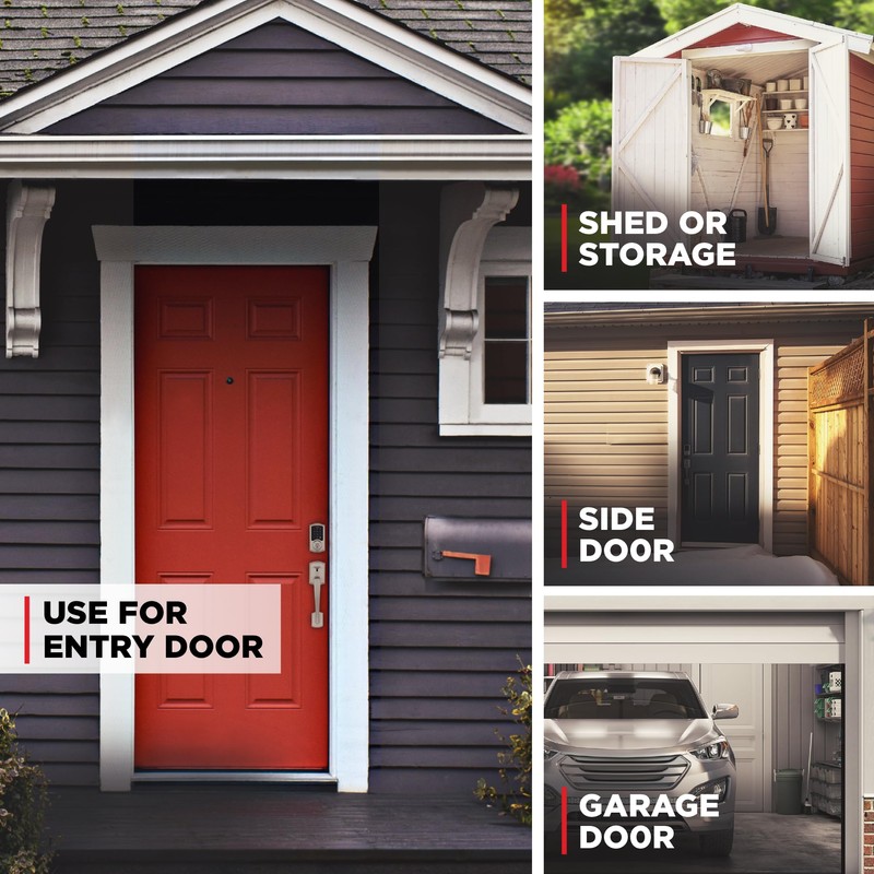 Kwikset SmartCode 270 Keyless Entry Electronic Touchpad Deadbolt Door Lock