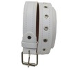 flevado Jeans Belt Rivets Belt with Pin Buckle 3.5 cm
