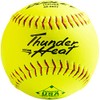 Dudley 12" USASB Thunder Hycon Leather Slowpitch Softball - 12