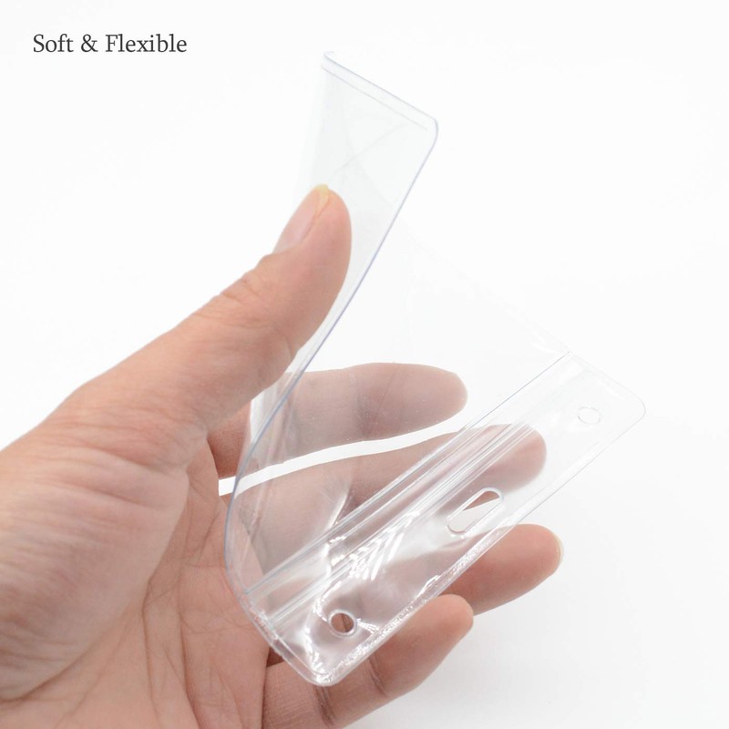 PLAMAS 10 PCS Waterproof CDC Vaccine Card Holder (Fits 4x4