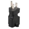 Strhowill Nema 5-15P to 5-15R/5-20R AC Power Adapter 15 Amp