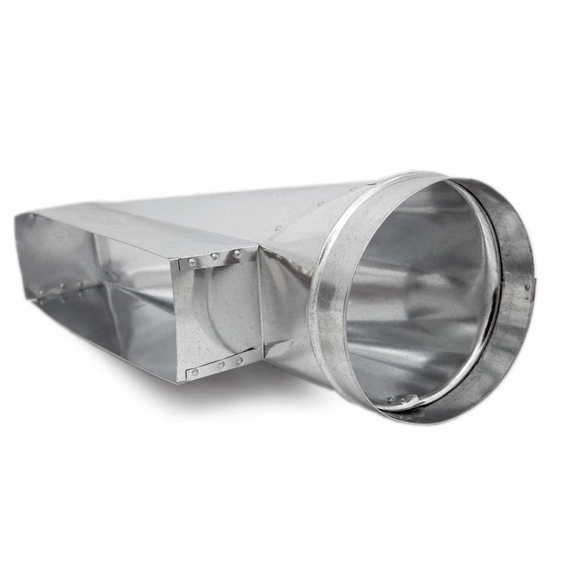 HVAC Premium Rectangular Duct End Boot | End Register Duct