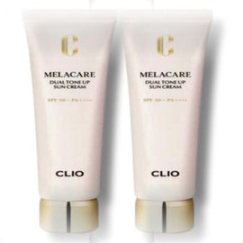 Clio 클리오 멜라케어 듀얼 톤업 선크림 40ml 2개 CLIO Melacare Dual Tone Up Sun Cream 40ml 2pcs