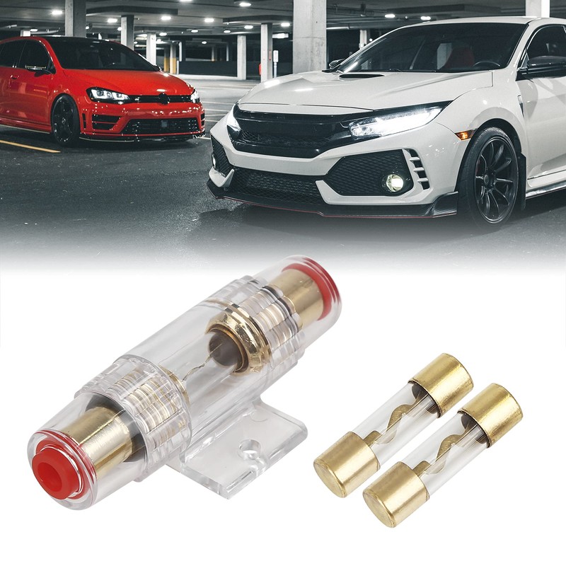 X AUTOHAUX 4 6 8 Gauge AWG Inline Fuse Holder