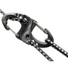Light Plasticity Plastic S-Clip fasteners Carabiner Snap Hooks,for Camping and