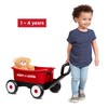 Radio Flyer My 1st Wagon with Teddy Bear, Red