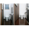 Towa Sangyo Toilet Brush Iconpo Anti-stain Toilet Compatible Dark Brown