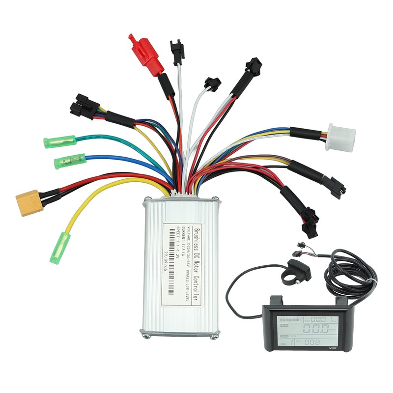 Electric Bicycle Brushless Controller Kit 3 Mode Sine Wave Scotter