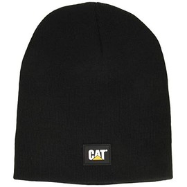 Caterpillar Men's Logo Knit Cap, Black, One Size