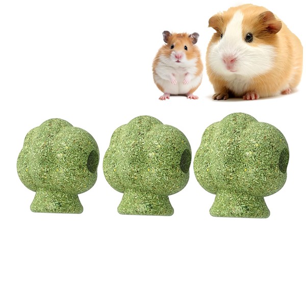 mini&moe Hamster Chew Toys for Teeth - Guinea Pig Chews