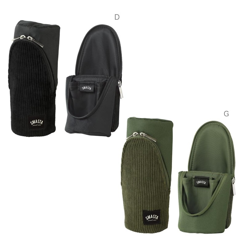 Sonic Pen Case Suma Sta Corduroy Standing Pen Case Green