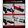 LUMENIX 49" Inch Strobe Light Strips, Back Window | Tailgate
