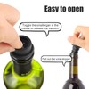12Pcs Vacuum Wine Stoppers Wine Saver Wine Preserver,Resealable Wine Pump