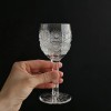 Bohemian Czech 4½ oz (135 ml) Crystal Wine Glass Hand