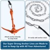 3/8 Inch 100 FT Anchor Rope, Boat Anchor Rope Solid