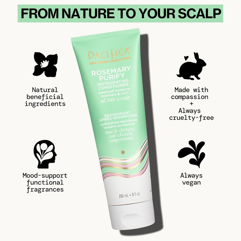 Pacifica Rosemary Purify Conditioner - 240ml