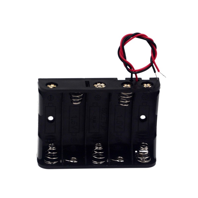 LampVPath (Pack of 2 5 AA Battery Holder, 5 AA