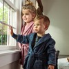Modern Moments by Gerber Baby Boys' Shawl Collar Robe, Navy,