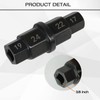 ReluxGo Motorcycles Hex Axle Tool Steady Hex Bit Socket Set
