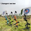 PANDARUS Compound Bow Set 10-40lbs for Pull Child Right Hand