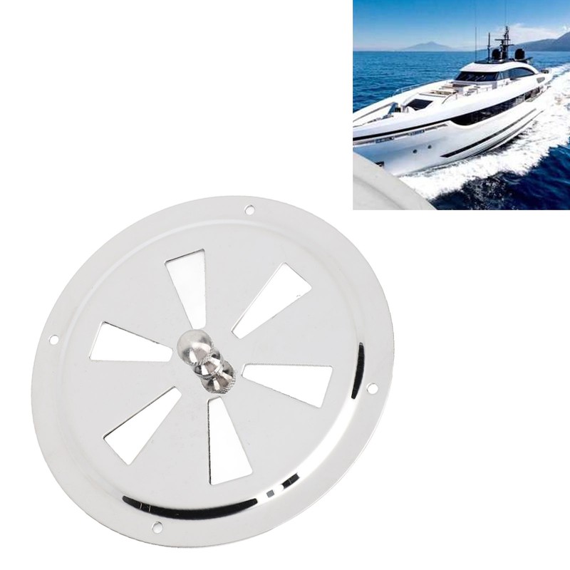 Butterfly Vent 304 Stainless Steel Cabin Round Louver Air Vent