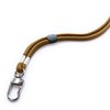 trage.band® Long Adjustable Lanyard Neck Strap with Carabiner Hook Khaki