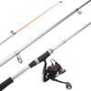 Portable Fishing Pole Set Telescopic Fishing Rod Reel Combos Kit