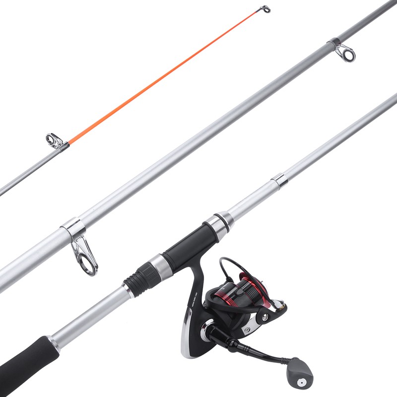 Portable Fishing Pole Set Telescopic Fishing Rod Reel Combos Kit