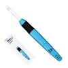 Yarniss Lighted Crochet Hook 5.5mm,Glow in the Dark with Battery