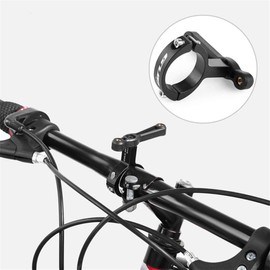 GUB G-21 Bicycle Handlebar Bottle Cage Adapter Adjust 30.6-33.9mm Rotation Bike Water Rack Clip Handlebar Seatpost Holder Clips Mount Black