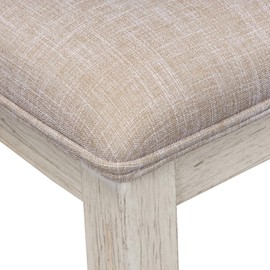 Liberty Furniture Industries Farmhouse Reimagined Splat Back Side Chair, W20 x D25 x H41, White