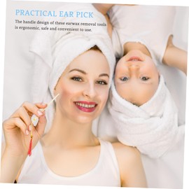 NOLITOY 4sets Creative Ear Wax Cleaning Tools Ear Spoon Made from Comfortable Design for Safe Daily Use