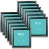 LaVie Home 5x5 Picture Frames (12 Pack, Black) Simple Designed