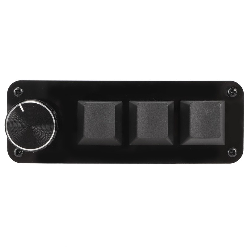 Mini 3 Key Keypad with Knob Custom Programming Hot Swappable