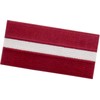 Latvia Flag Patch Embroidered Applique Iron On Sew On Romanian