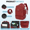 SUIKIHUM Travel Backpack Men Women Carry on Daypack fit 16"