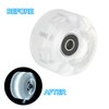 PATIKIL Roller Skate Wheels Set,8 Pack 58mm 82A Light Up