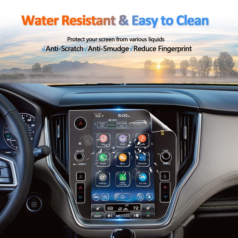 CDEFG for Subaru Ascent Accessories 2025 2024 2023 Screen Protector