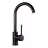 Meer Mezcladora P/fregador Monomando Negro Mate Meer