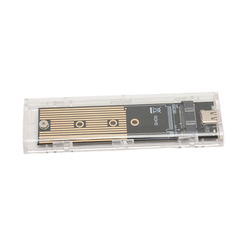 M.2 NVMe SATA SSD Enclosure NVMe to USB C 3.1