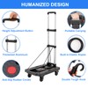 Double Rhombus Folding Hand Truck, 330 Lbs Foldable Hand Truck