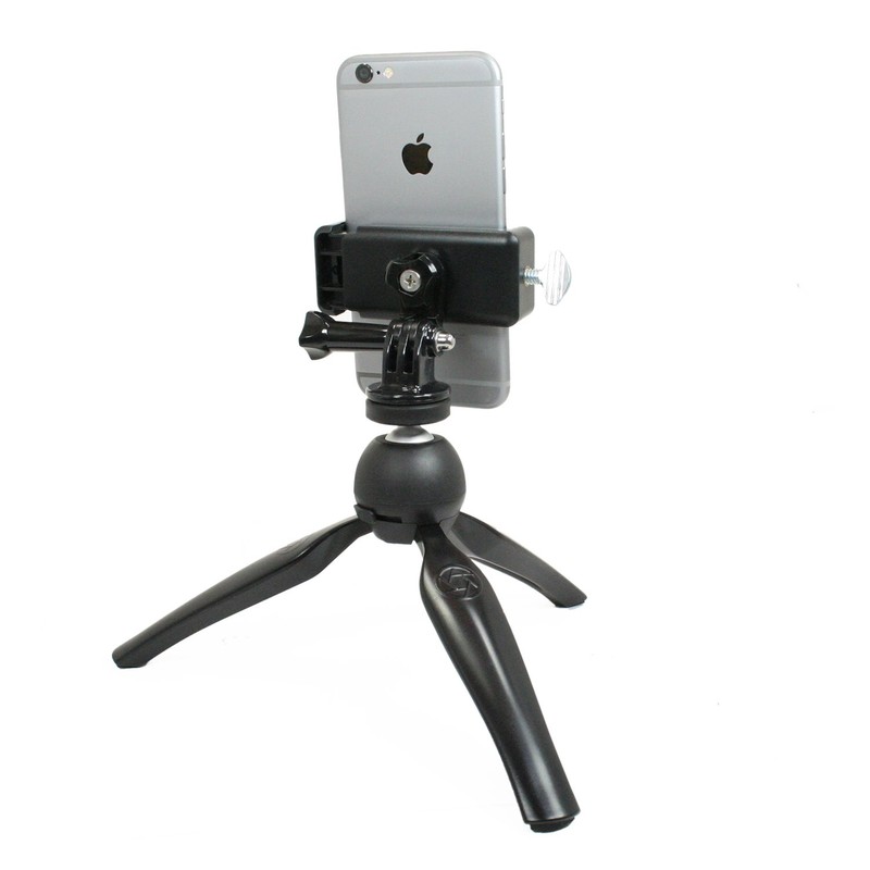 Golf Gadgets® - Folding Tripod Swing Recording System | Smartphone