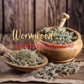 Lords of Spice Wormwood Organic Dried Cut ~ Artemisia Absinthium ~ 100% Premium - 1 oz