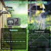 WiFi Hose Timer Brass Inlet & Outlet, Smart Sprinkler Timer