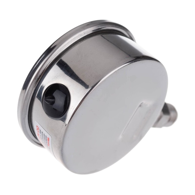 THERMIS Stainless Steel Pressure Gauge with Bourdon Pin 304CHG Bottom