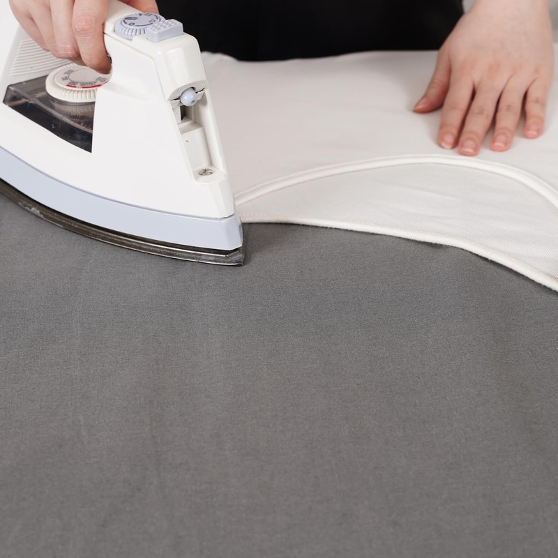 Large Ironing Mat 30"x47", Heat-Resistant Ironing Pad, Gray