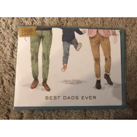 Papyrus NIP PAPYRUS FATHERS DAY CARD $4.50 Bird & Quill Two Dads Father's New