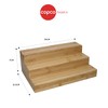 Copco Bamboo COP3TIERBAM Three Tier Cupboard Shelf Organiser, Display Boxed,