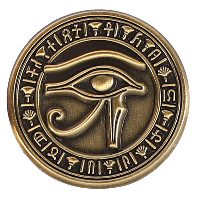 C0090 Eye of Horus Pin Egyptian Mythical Pin 0.8 inch