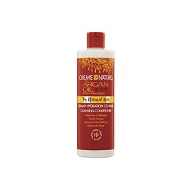 Argan Oil Hair Conditioner by Creme of Nature, Creamy Hydration Co-Wash Cleansing Conditioner, 12 Fl Oz